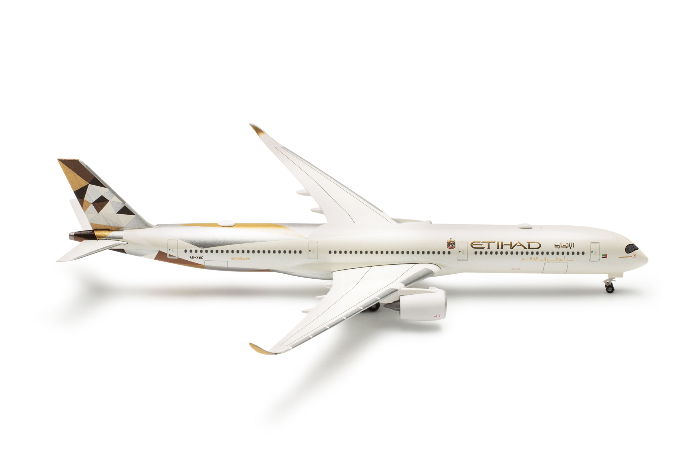 herpa wings 1/500 (ダイキャスト製) A350-1000 エティハド航空 A6-XWC
