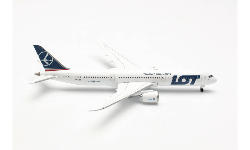 herpa wings 1/500 (ダイキャスト製) 787-9 LOTポーランド航空