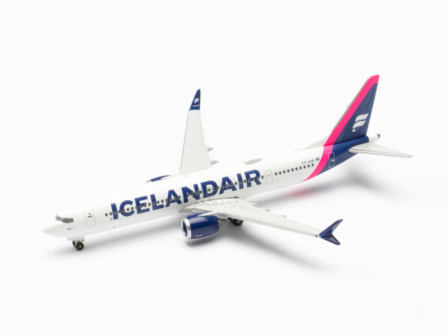 herpa wings 1/500 (ダイキャスト製) 737 Max 9 アイスランド航空“Baula” “magenta tail stripe” TF-ICD