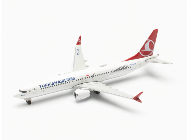 herpa wings 1/500 (ダイキャスト製) 737 Max 9 ターキッシュ・エアラインズ “Akçaabat” TC-LYB