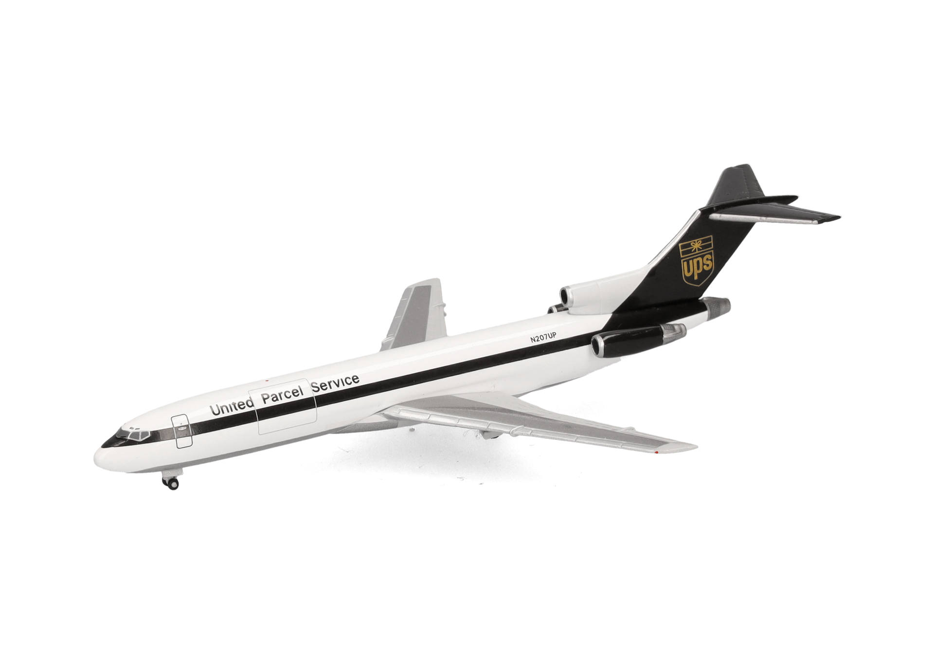 herpa wings 1/500 (ダイキャスト製) 727-200F UPS航空 N207UP