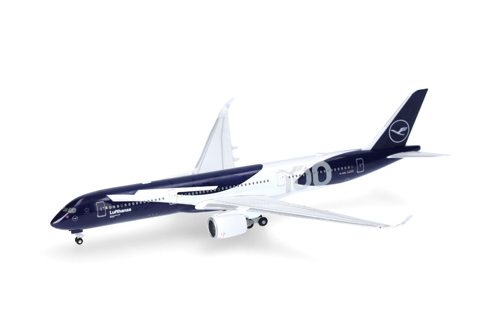 herpa wings 1/500 (ダイキャスト製) A350-900 ルフトハンザ航空 "100 Jahre" D-AIXL