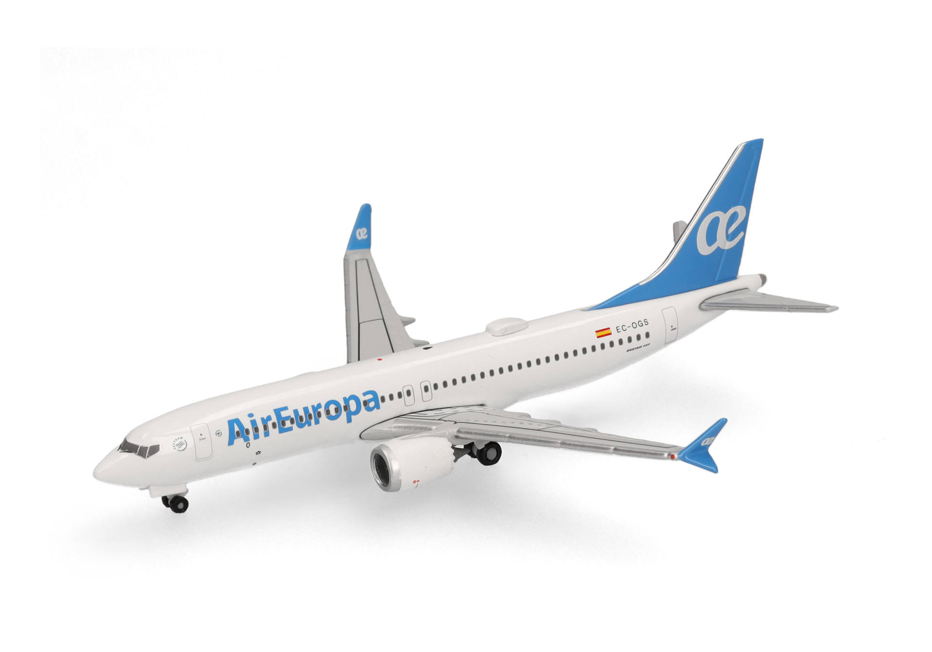 herpa wings 1/500 (ダイキャスト製) 737 Max 8 エア・ヨーロッパ EC-OGS