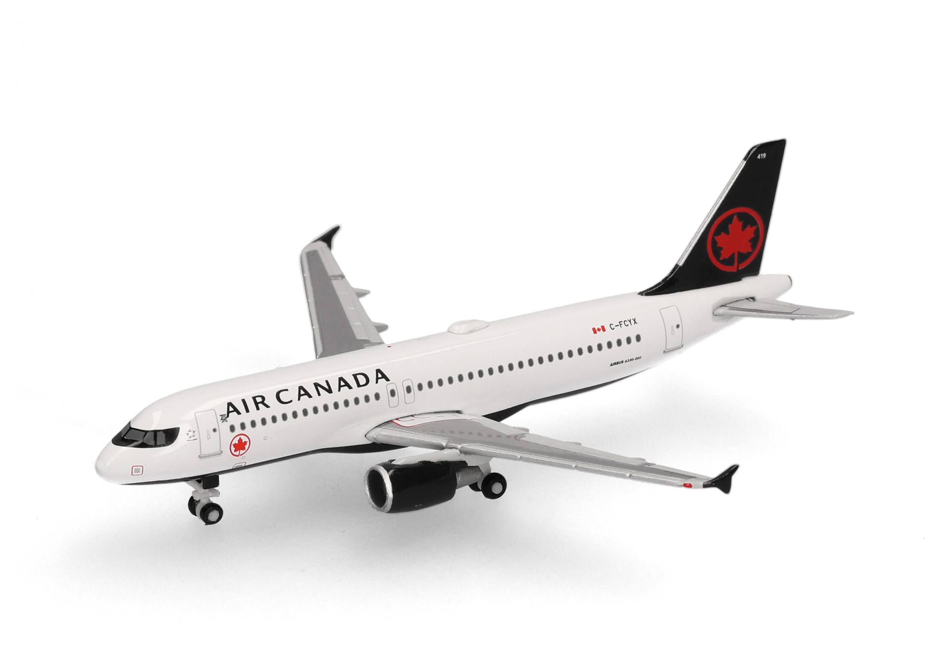 herpa wings 1/500 (ダイキャスト製) A320 エアカナダ C-FCYX