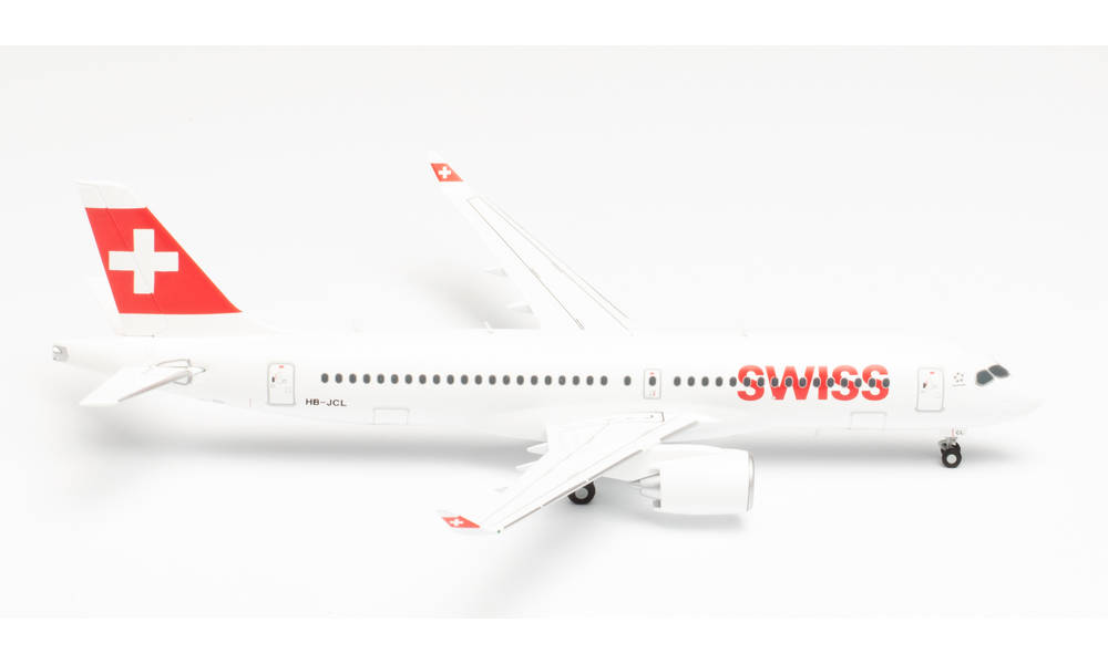 herpa wings 1/200 A220-300 スイスインターナショナル航空 HB-JCL “Winterthur”