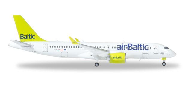 herpa wings 1/400 CS300 エアバルティック YL-CSA