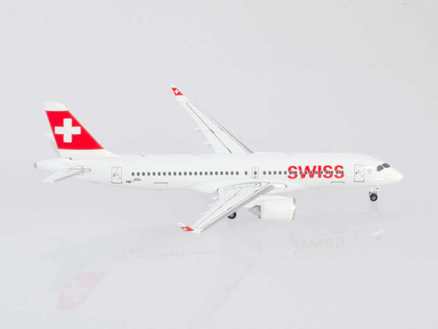 herpa wings 1/400 A220-300 スイス インターナショナル エアラインズ "Winterthur"