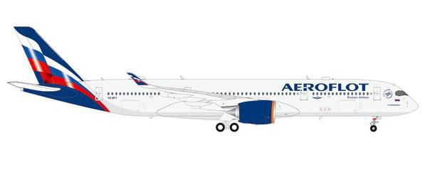 herpa wings 1/200 (プラスチック製) A350-900 アエロフロート "P. Tchaikovsky" VQ-BFY