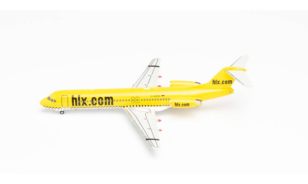 herpa wings 1/200 Fokker 100 ハパクロイド エクスプレス D-AGPN