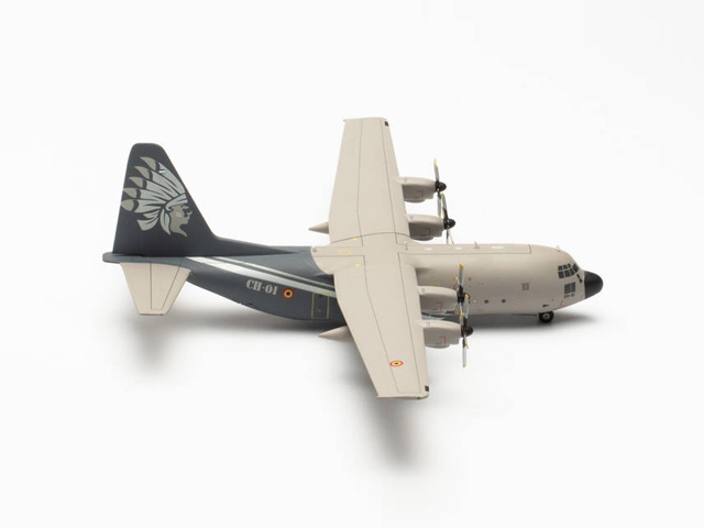 herpa wings 1/200 C-130H ベルギー空軍 20SQ 15th Wings メルスブローク空軍基地 “50 Years of Hercules” CH-01