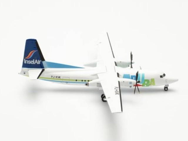 herpa wings 1/200 Fokker 50 インセルエア PJ-KVK