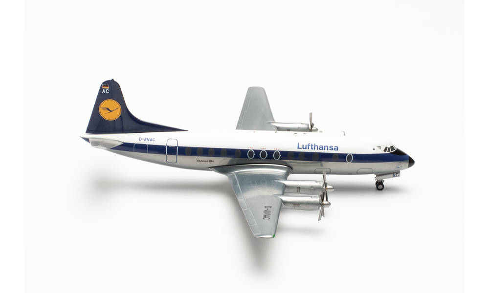 herpa wings 1/200 Vickers Viscount 800 ルフトハンザ航空 D-ANAC