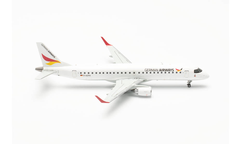 herpa wings 1/200 (プラスチック製) E190 ジャーマン・エアウェイズ D-AZFA