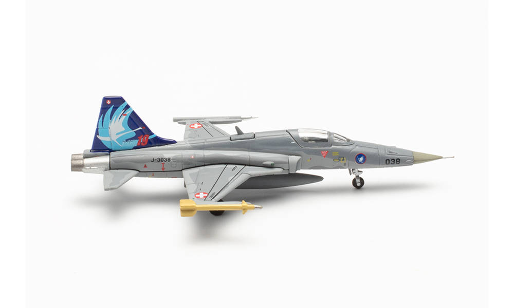 herpa wings 1/200 (ダイキャスト製) F-5E スイス空軍 Fliegerstaffel
