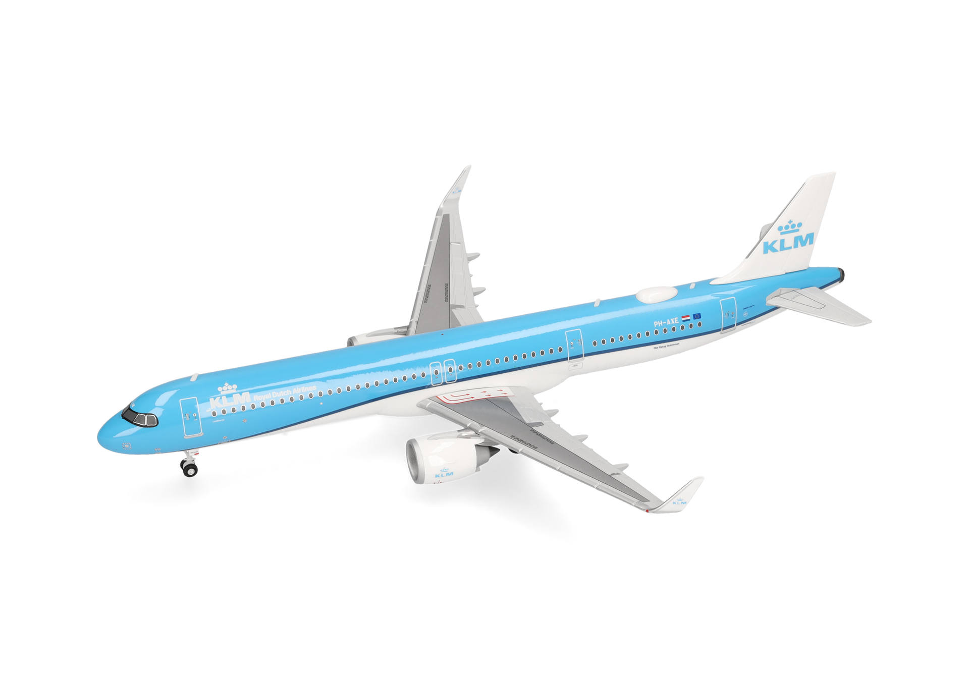 herpa wings 1/200 (プラスチック製) A321neo KLMオランダ航空 “Landkaartje/Map Butterfly” PH-AXE