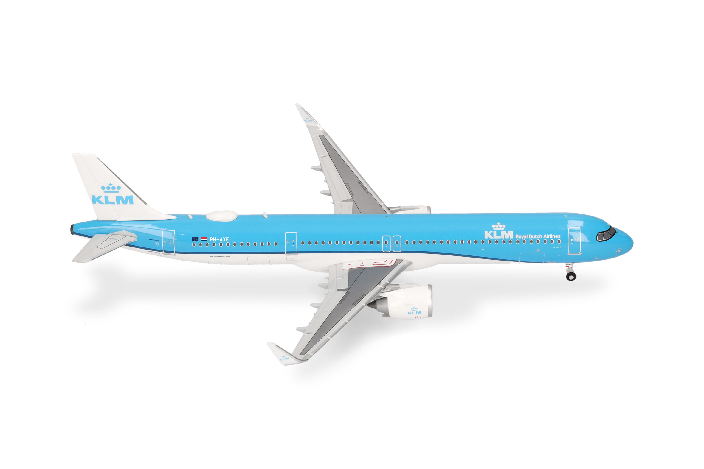 予約]herpa wings 1/200 (プラスチック製) A321neo KLMオランダ