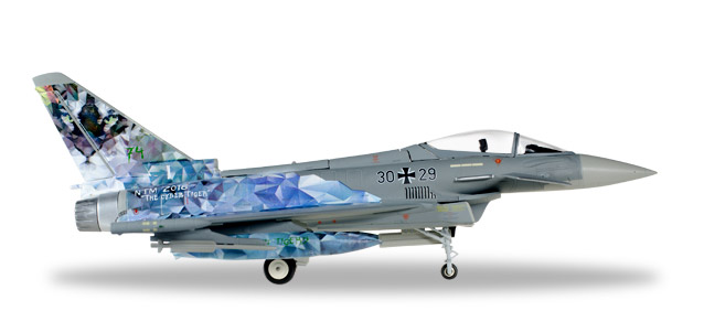 herpa wings 1/72 ユーロファイター ドイツ空軍 TaktLwG 74 Cyber Tiger 30＋29