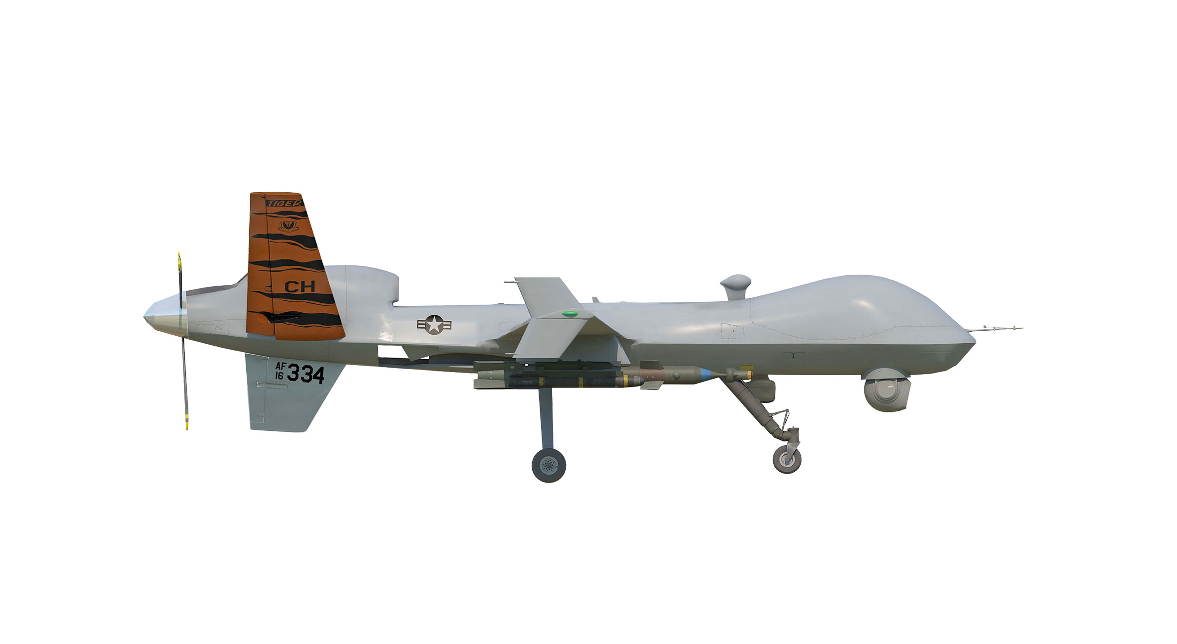 [予約]herpa wings 1/72 (ダイキャスト製) MQ-9A アメリカ空軍 第11攻撃飛行隊 第25航空団 クリーチ空軍基地 16-4334