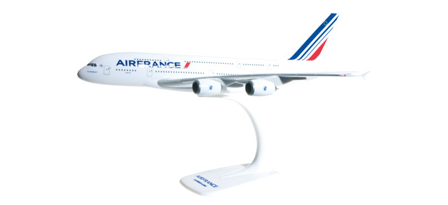 herpa wings 1/250 (プラスチック製) A380-800 エールフランス F-HPJA ※スナップフィット