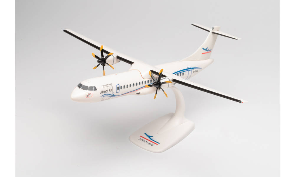herpa wings 1/100 (プラスチック製) ATR-72-500 リューベックエアー D