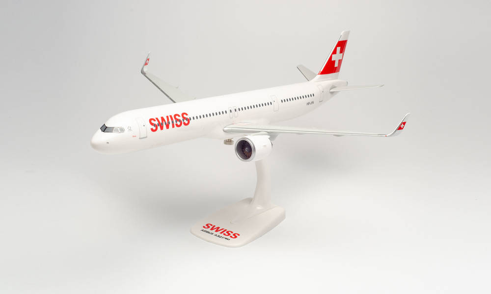 herpa wings 1/100 (プラスチック製) A321neo スイス インターナショナル航空 HB-JPA “Stoos“ ※スナップフィット