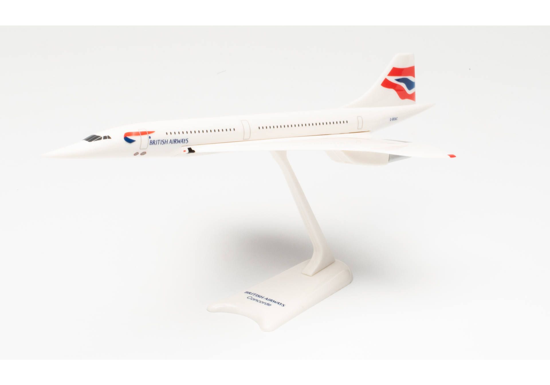 1/250 ブリティッシュ航空 コンコルド G-BOAC ユニオンフラッグ herpa wings 1/250 コンコルド ブリティッシュエアウェイズ G-BOAC