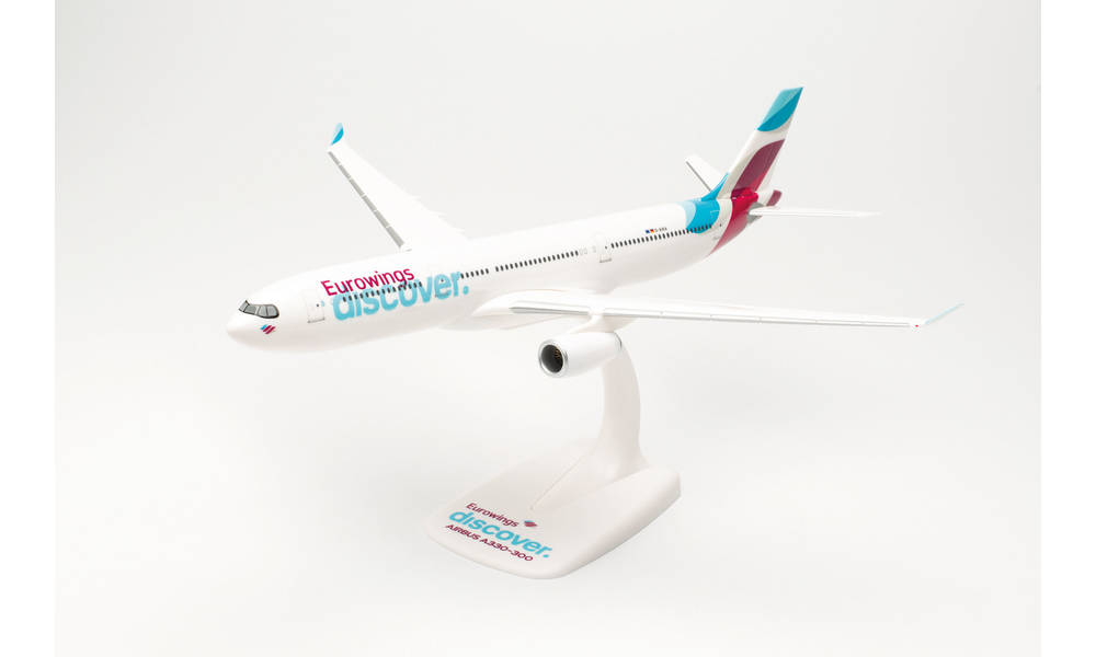herpa wings 1/200 (プラスチック製) A330-300 ユーロウイングス ディスカバー D-AFYR ※スナップフィット