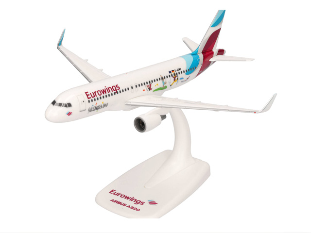 herpa wings 1/200 (プラスチック製) A320 ユーロウイングス “Salzburger Land” D-AEWP ※スナップフィット