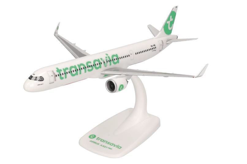 herpa wings 1/200 (プラスチック製) A321neo トランサビア航空 PH-YHZ ※スナップフィット