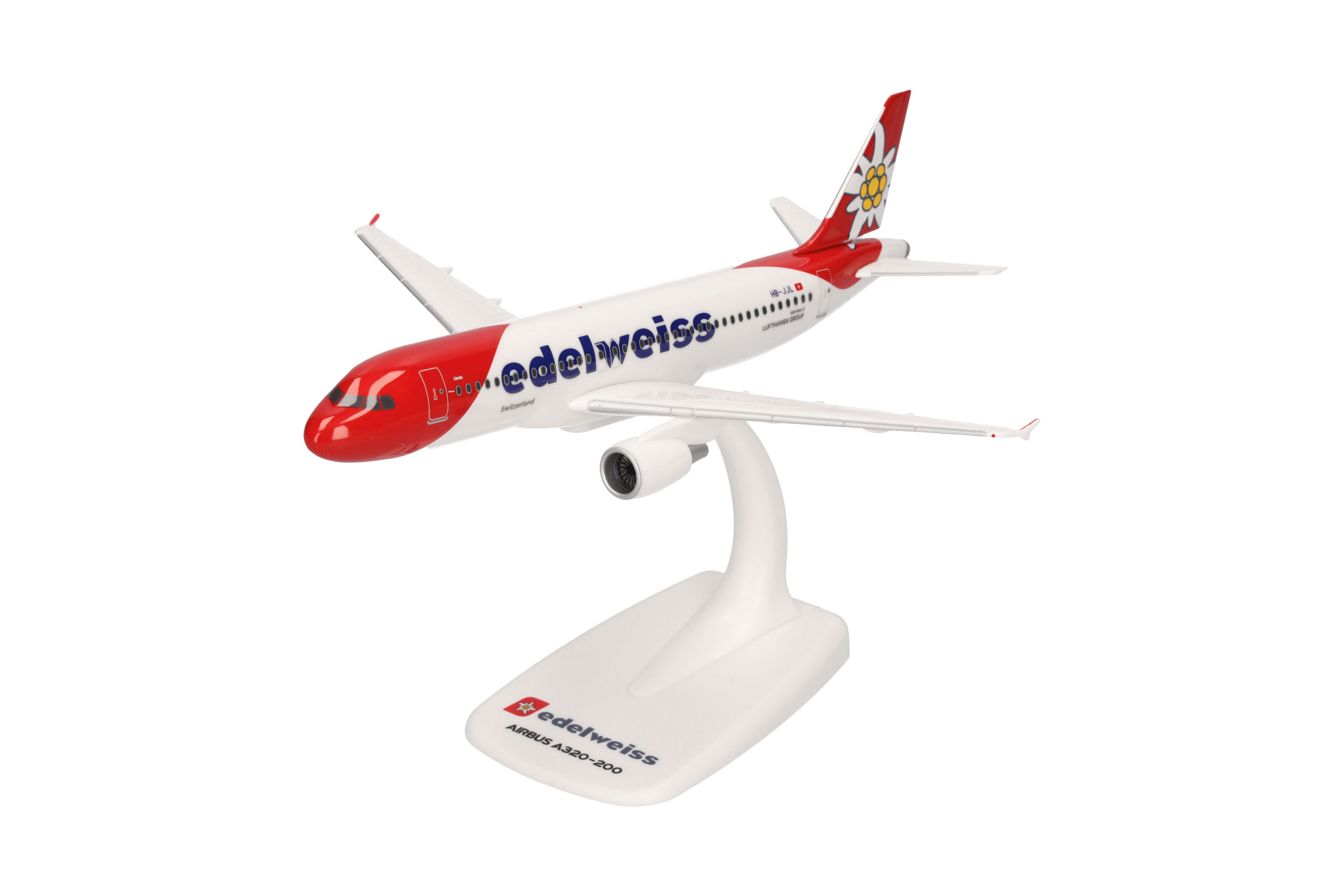 予約]herpa wings 1/200 (プラスチック製) A320 エーデルワイス
