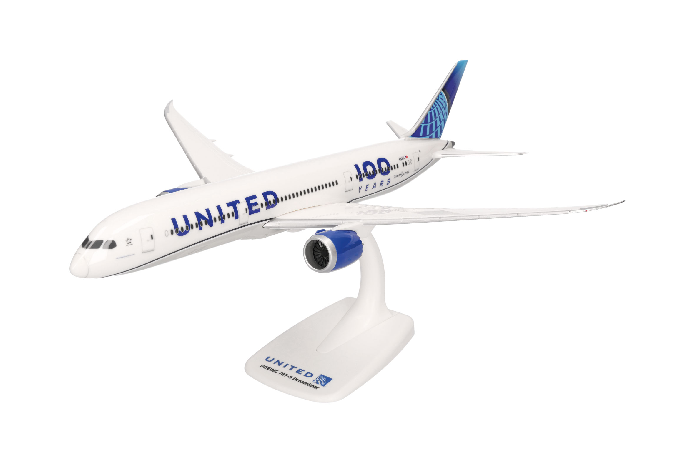 [予約]herpa wings 1/200 (プラスチック製) 787-9 ユナイテッド航空 "100 Years" N61101 ※スナップフィット