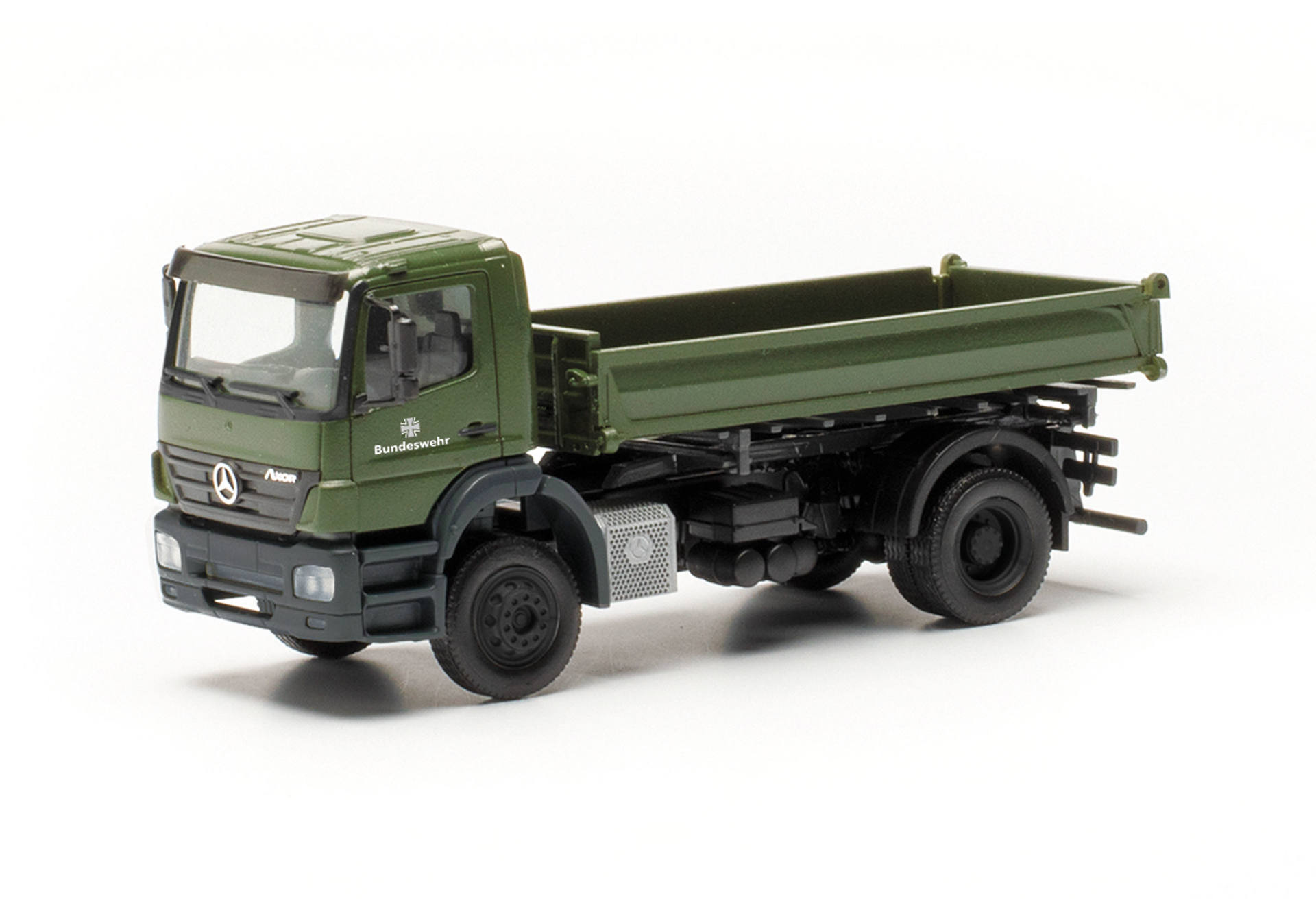 herpa Cars&Trucks 1/87 メルセデスベンツ アクサー スリーウェイ ダンプカー ドイツ連邦軍