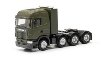 herpa Cars&Trucks 1/87 スカニア R09 Highline 大型リジッドトラクター 4軸 “Bundeswehr”