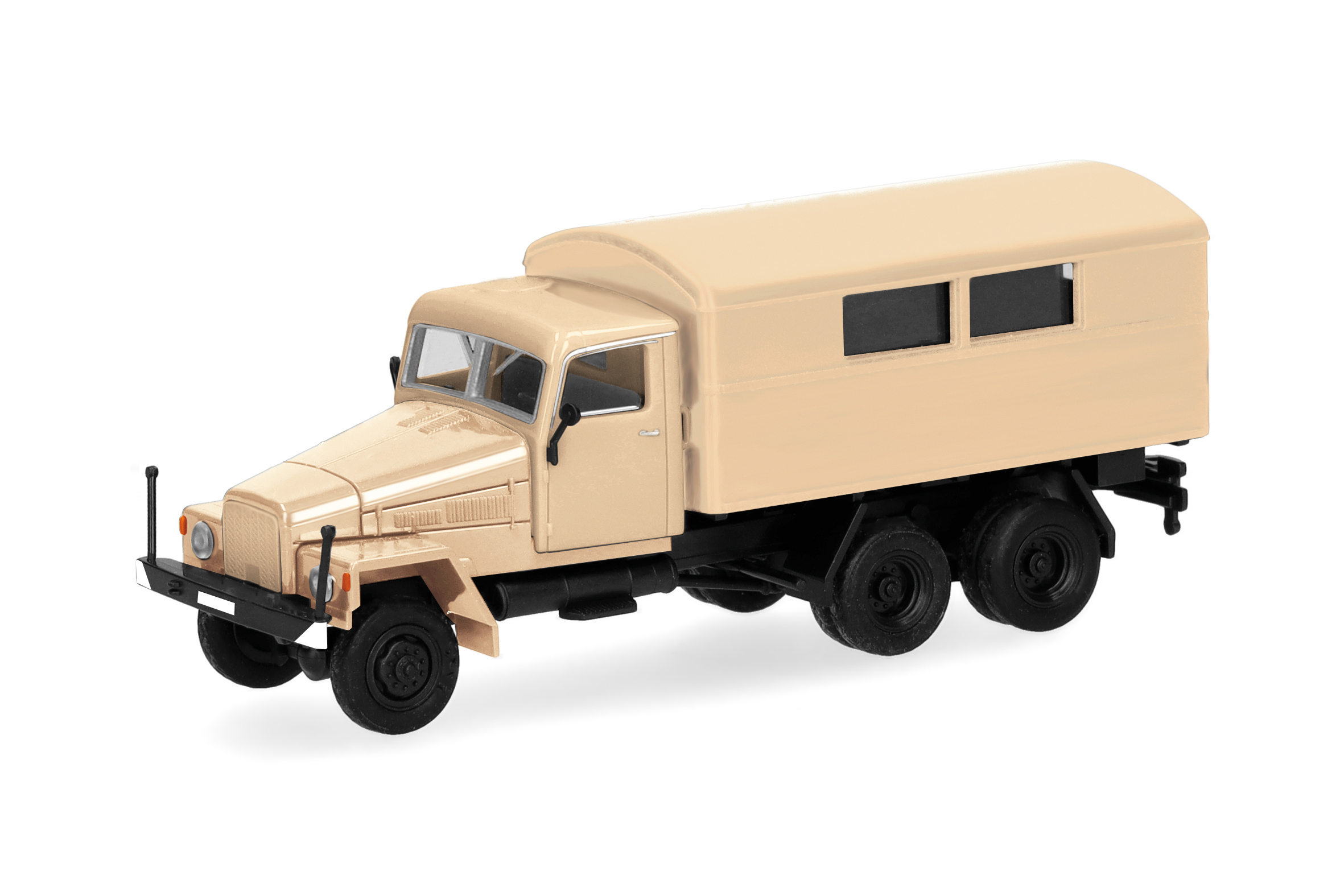 [予約]herpa Cars&Trucks 1/87 (プラスチック製) IFA G5 ボックストラック サンドベージュ