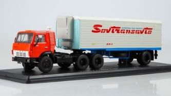herpa Cars&Trucks 1/43 KAMAZ-54112 with Alka N12CH "Sovtransavto"