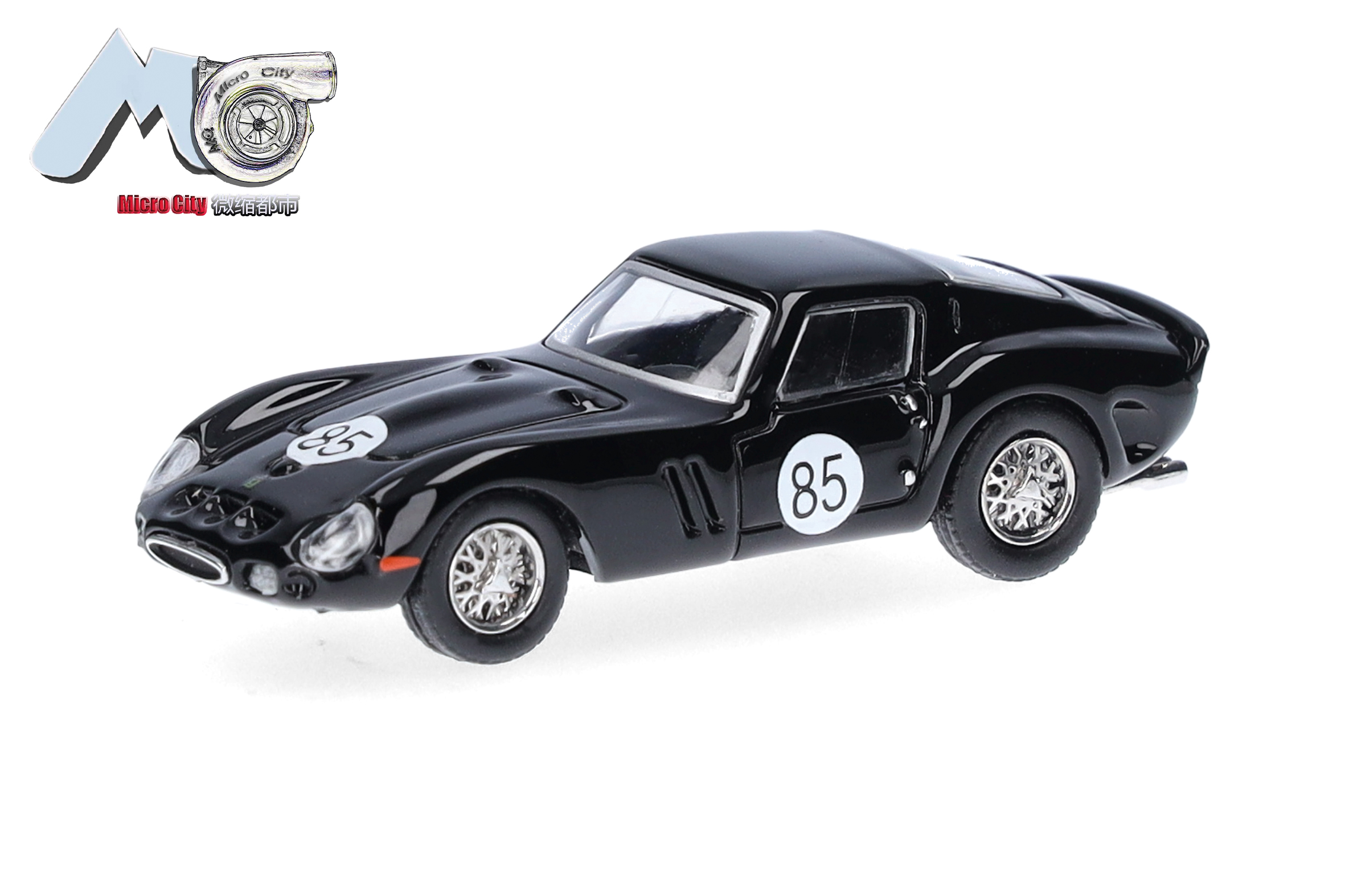 herpa Cars&Trucks  MicroCity  1/87 (プラスチック製) フェラーリ 250 GTO 85 ブラック