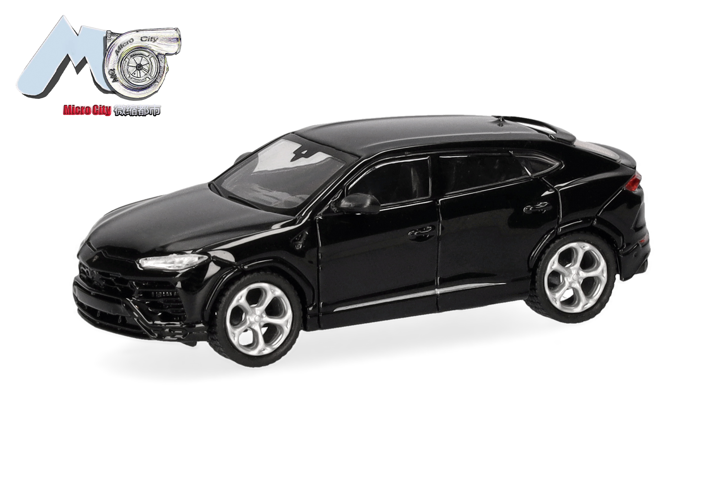 [予約]herpa Cars&Trucks MicroCity 1/87 (プラスチック製) ランボルギーニ ウルス ブラック