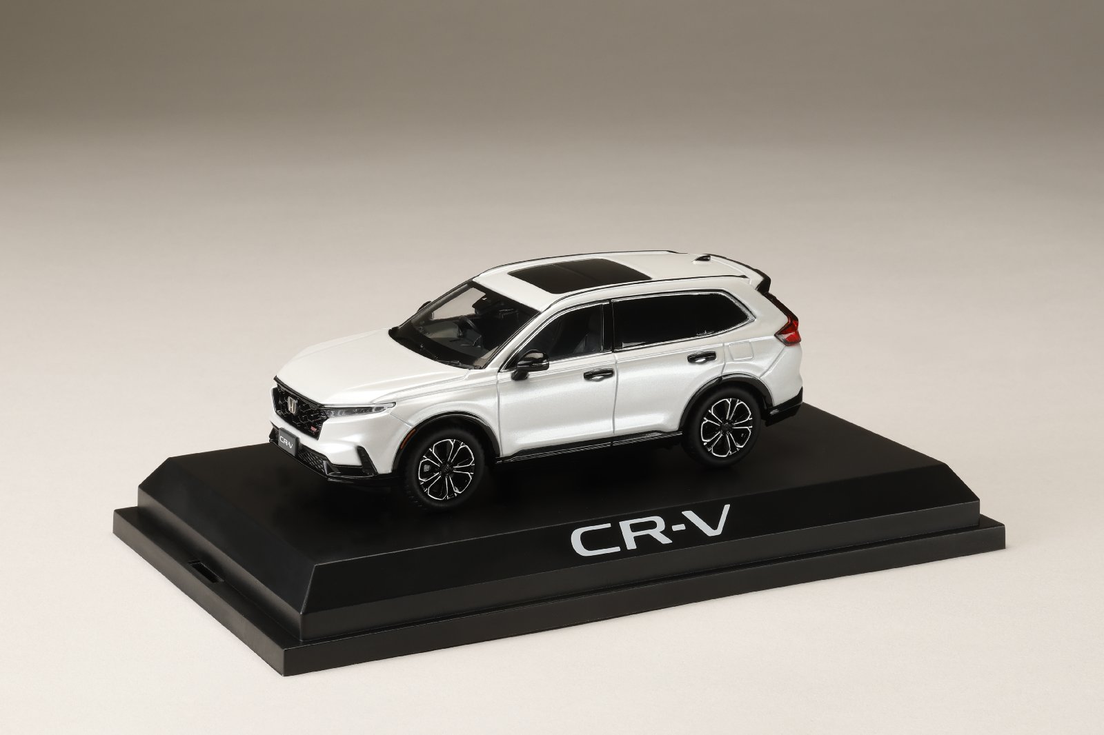 [予約]ホビージャパン 1/43 (ダイキャスト製) Honda CR-V e:HEV RS BLACK EDITION プラチナホワイト・パール