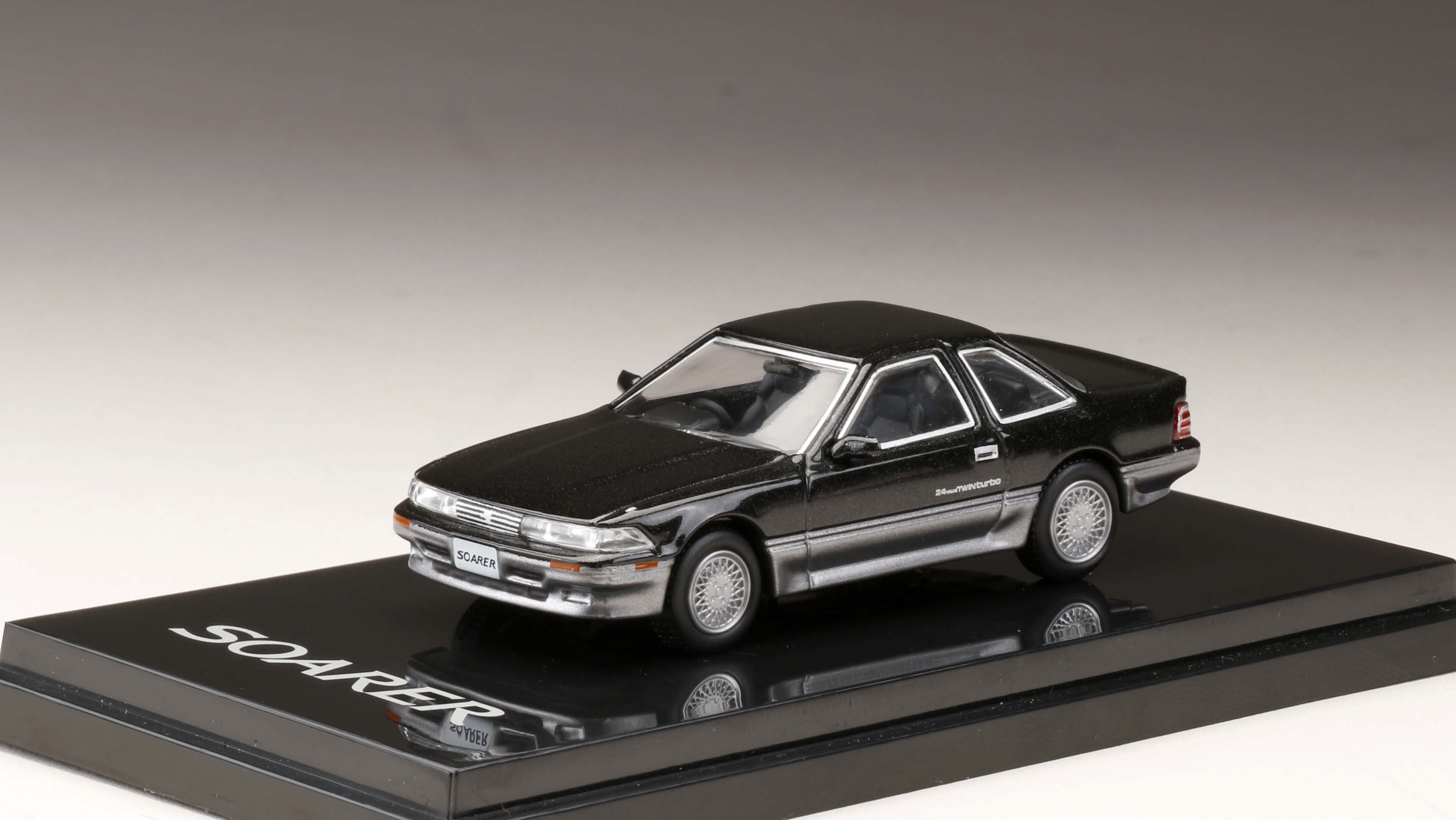 ホビージャパン 1 64 トヨタ ソアラ 2 0gt Twin Turbo L 19 ダンディブラックトーニング ガリバー