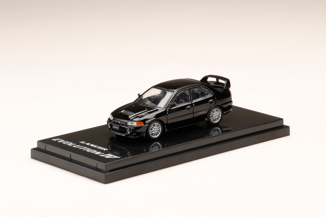 ホビージャパン 1/64 三菱ランサー GSR Evolution IV (CN9A) ピレネーブラック