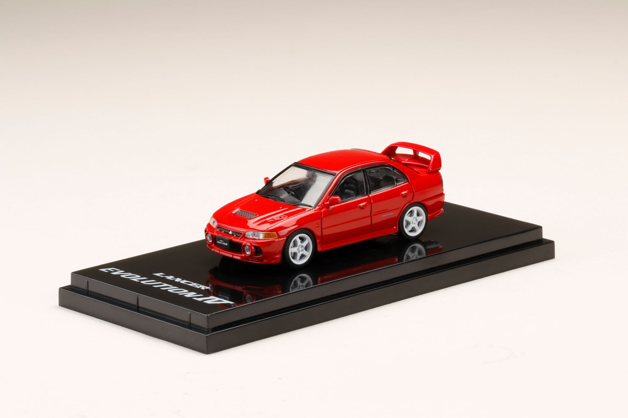 ホビージャパン 1/64 三菱ランサーGSR Evolution IV (CN9A) カスタムバージョン パルマーレッド