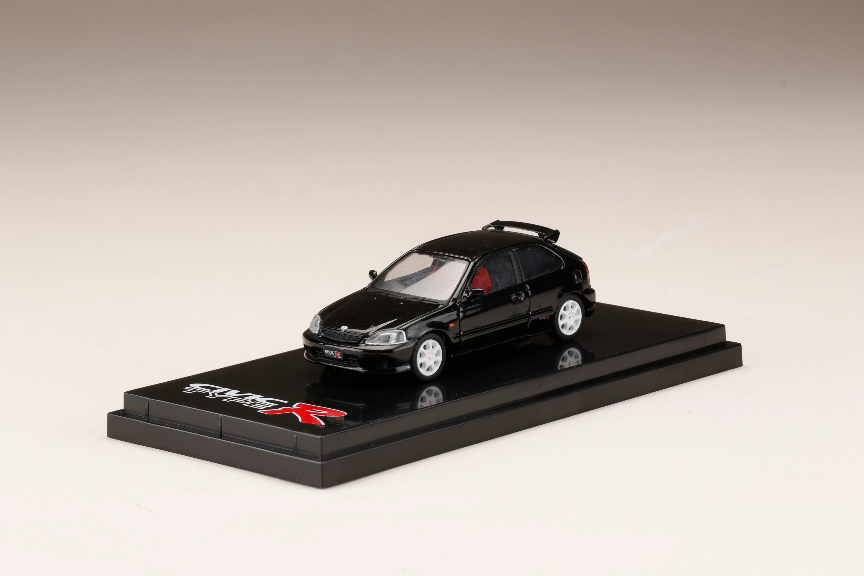 ホビージャパン 1/64 ホンダ CIVIC TYPE R (EK9) スターライトブラックパール