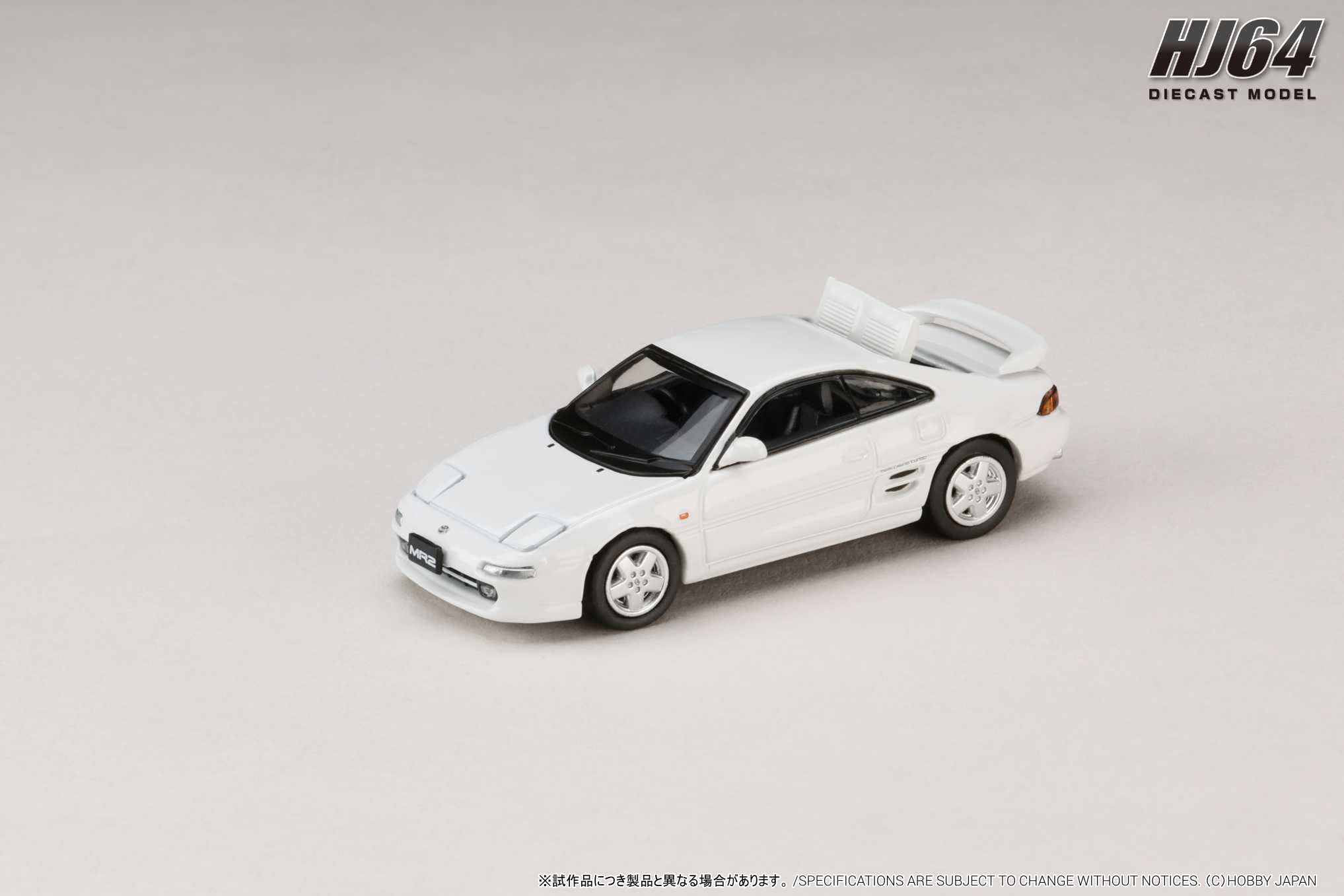 ホビージャパン 1/64 (ダイキャスト製) Toyota MR2 (SW20) GT-S 1996