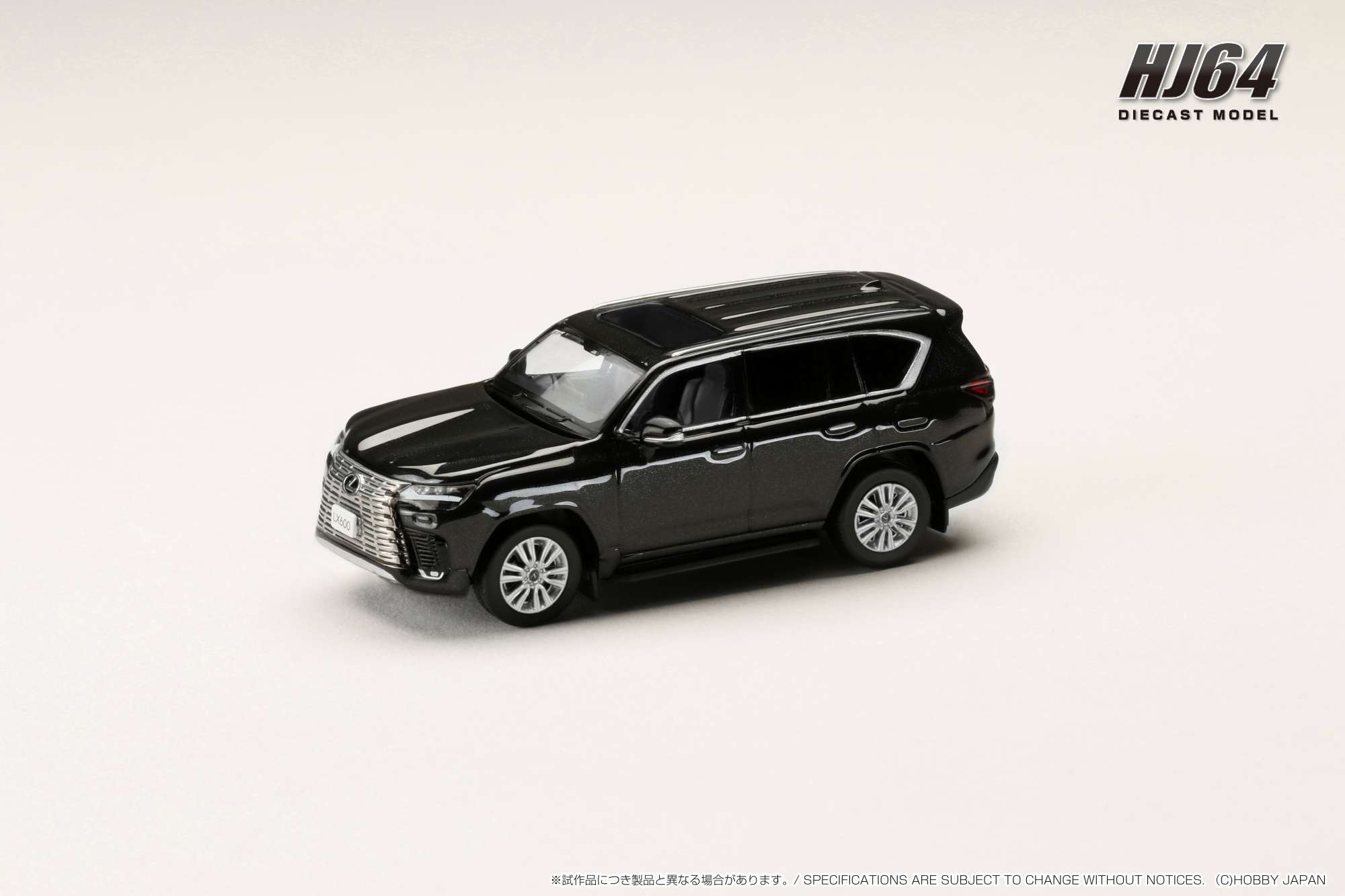 【LEXUS】新品✨ボディバック（ソフトレザー）ブラック　限定品　値下げ不可 ホビージャパン 1/64 (ダイキャスト製) レクサス LX600 エグゼクティブ