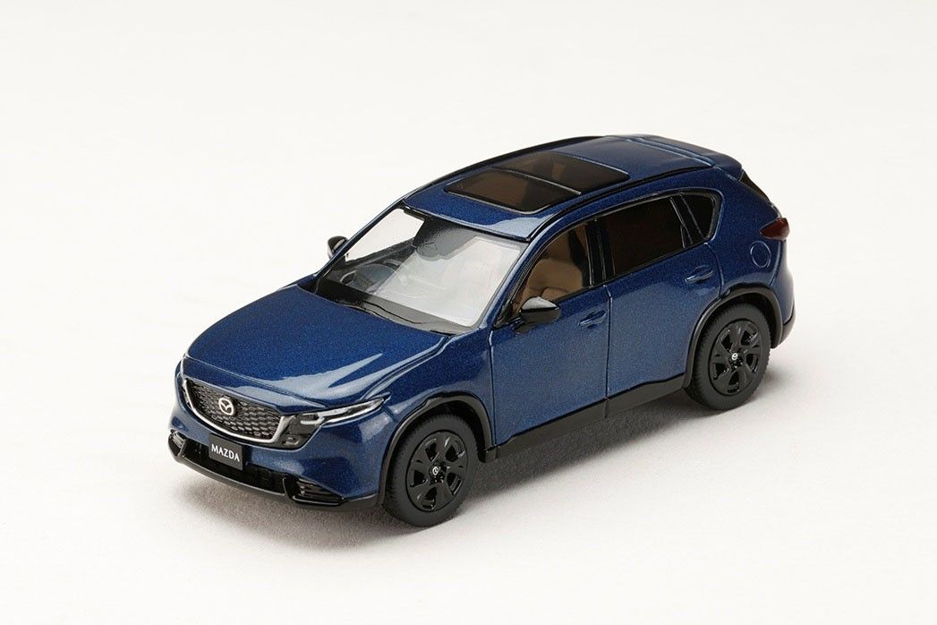 ホビージャパン 1/64 (ダイキャスト製) MAZDA ＣＸ-5 ネイビーブルーマイカ