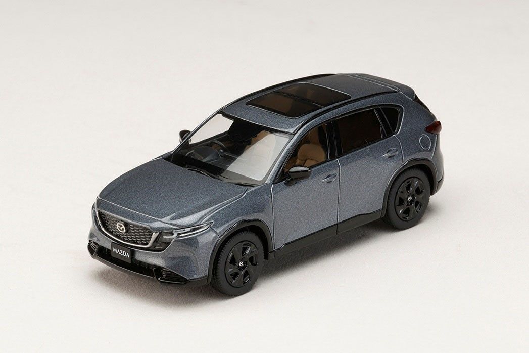 ホビージャパン 1/64 (ダイキャスト製) MAZDA ＣＸ-5 マシーングレープレミアムメタリック