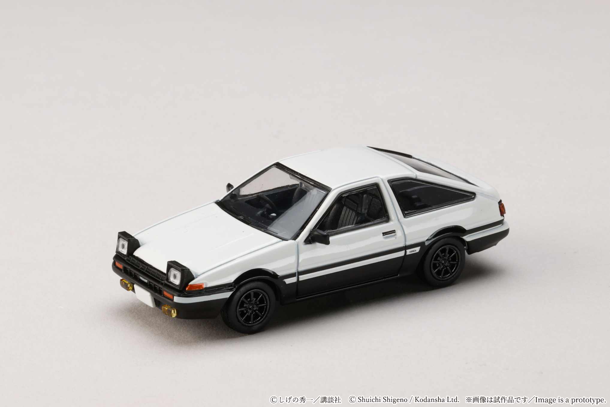 [予約]ホビージャパン 1/64 (ダイキャスト製) Toyota SPRINTER TRUENO (AE86)/頭文字D 藤原 拓海 VS 中里 毅