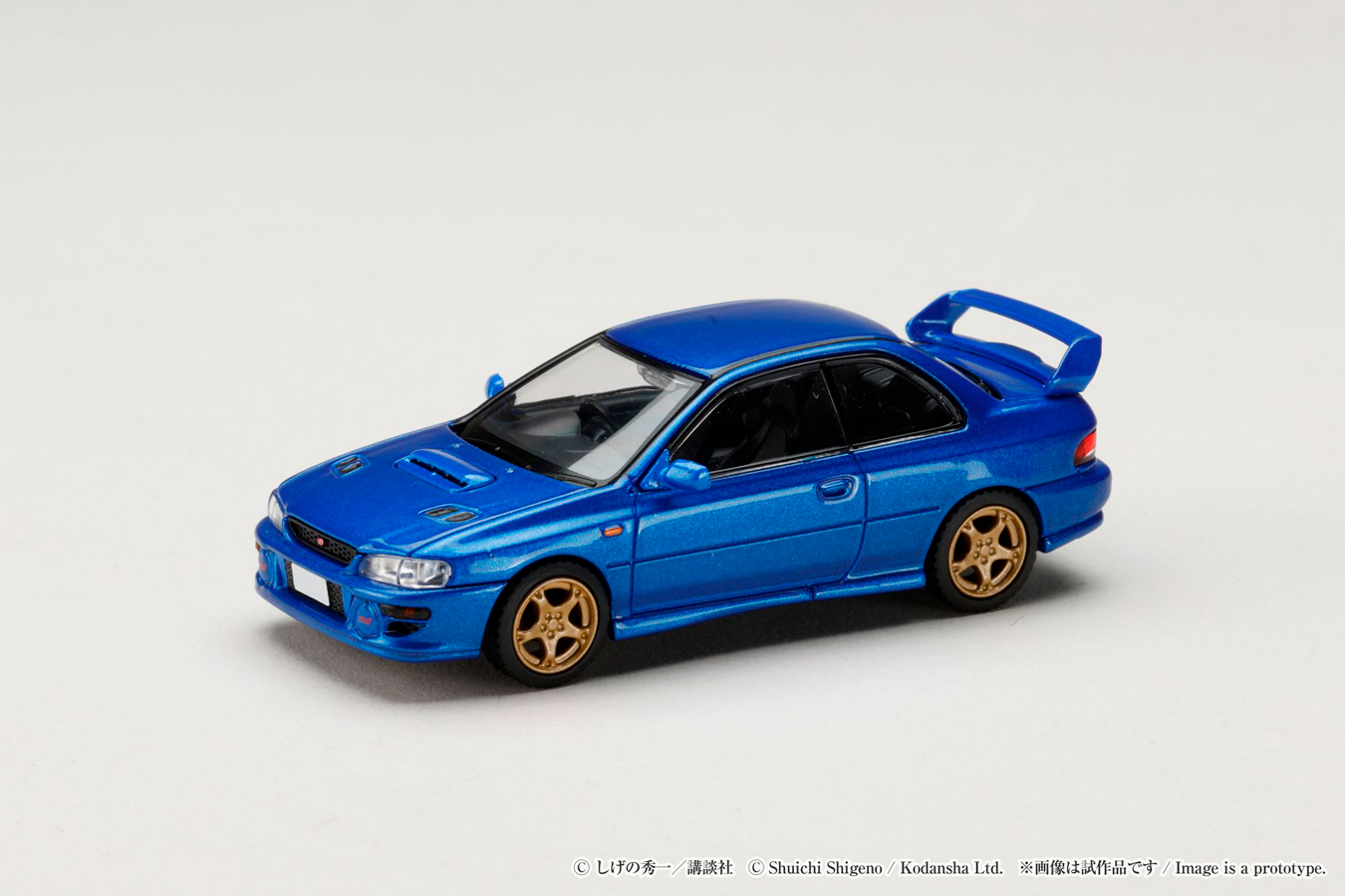 [予約]ホビージャパン 1/64 (ダイキャスト製) HJ64 スバル IMPREZA / 頭文字D