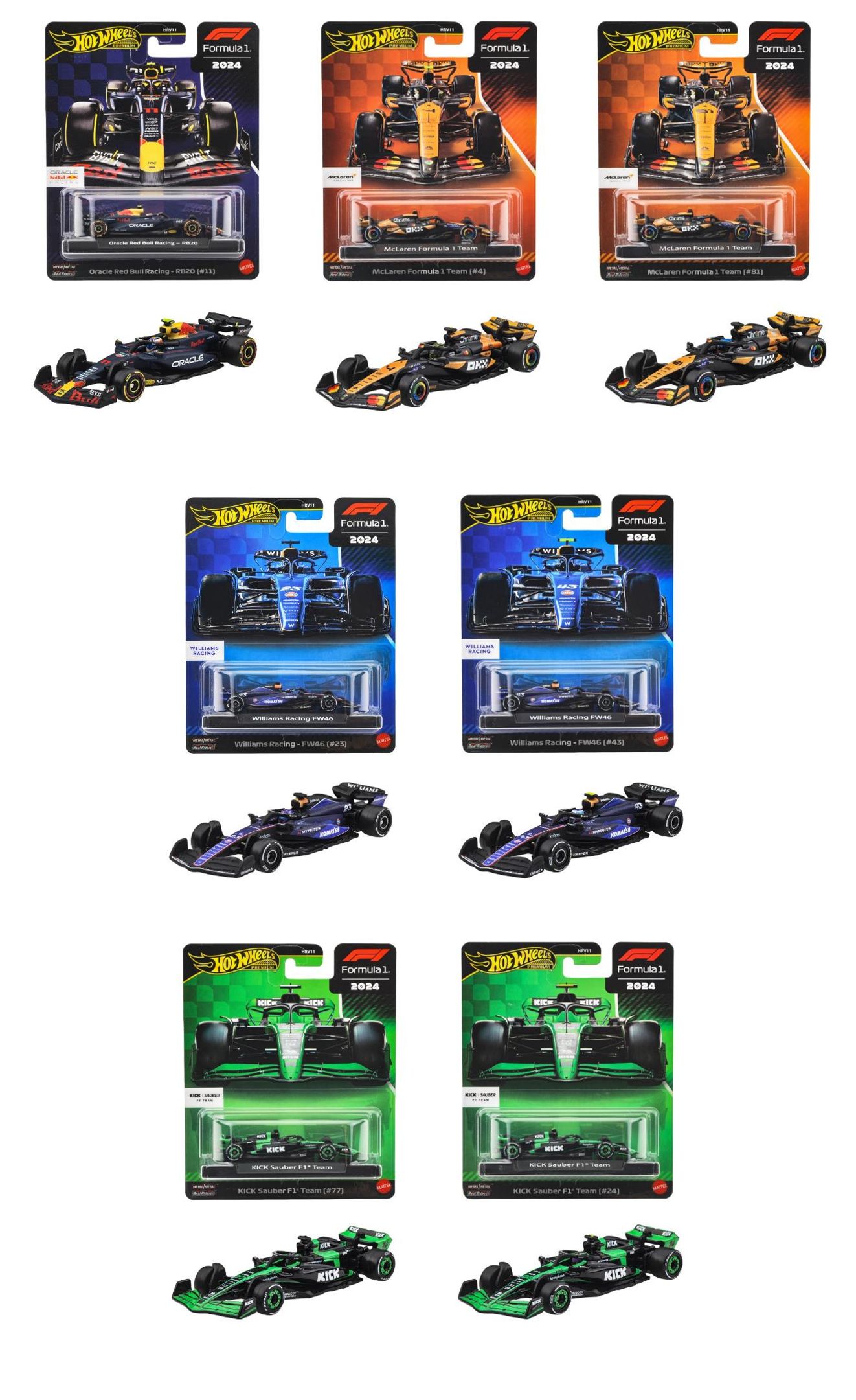 Hot Wheels プレミアム レース アソートメント