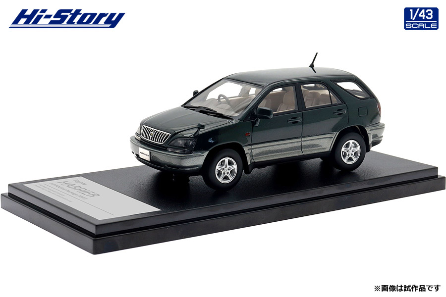 ハイストーリー 1/43 トヨタ ハリアー    ブラック ZSU-60W ハイストーリー 1/43 トヨタ ハリアー ブラック ZSU-60W - メルカリ